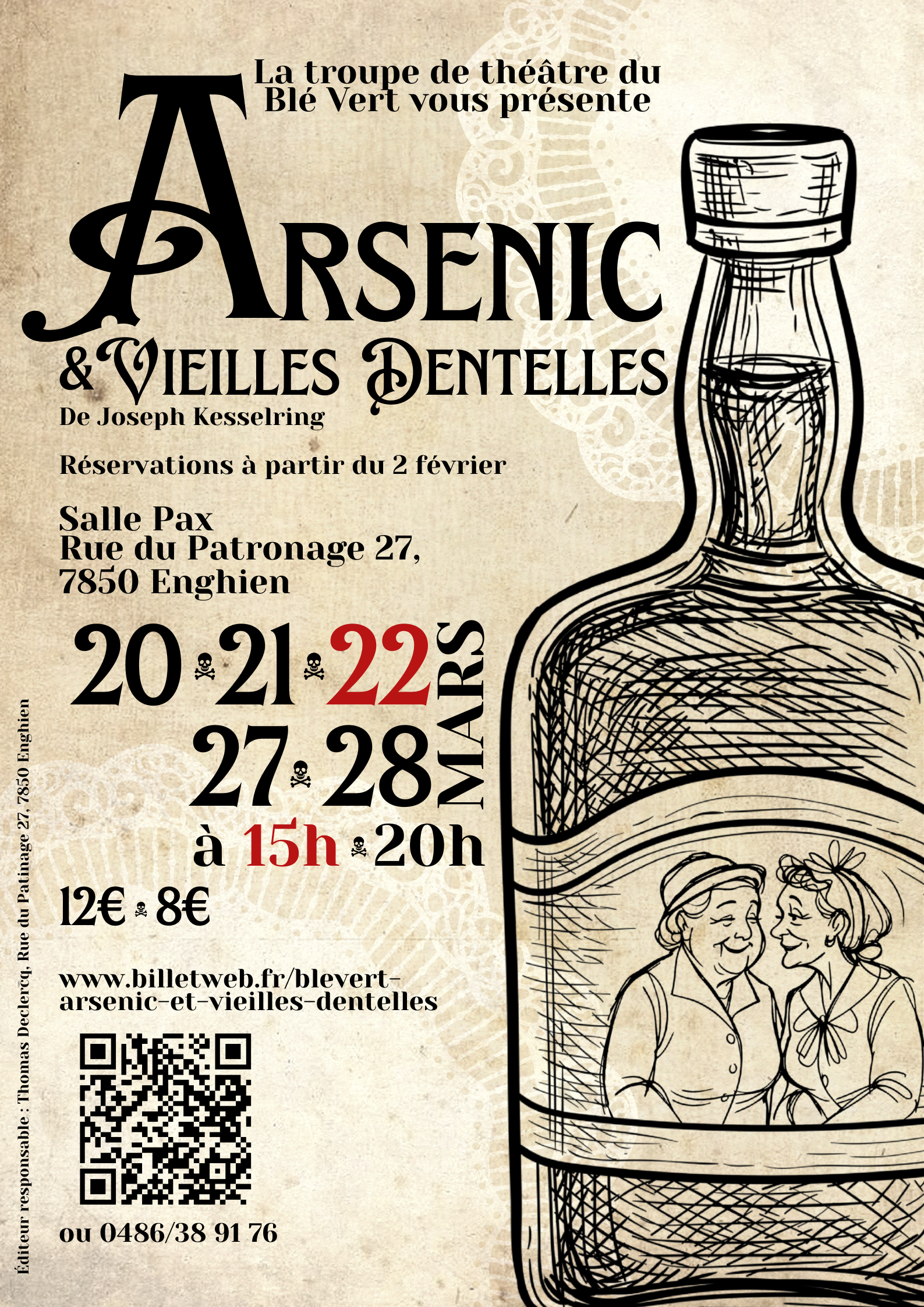 Affiche de la pièce